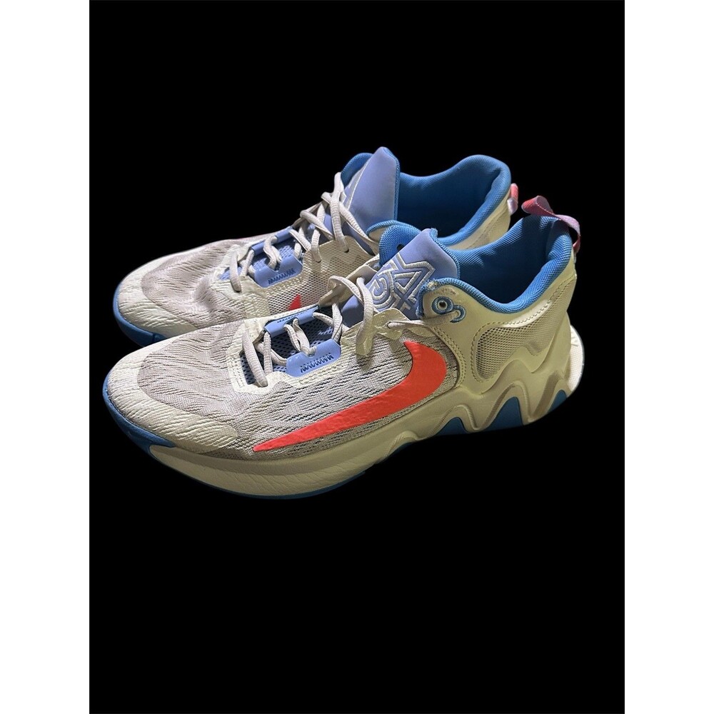 Nike Giannis Immortality 2 Coconut Milk Hot Punch Sneakers M9 W10.5 DM0825-103